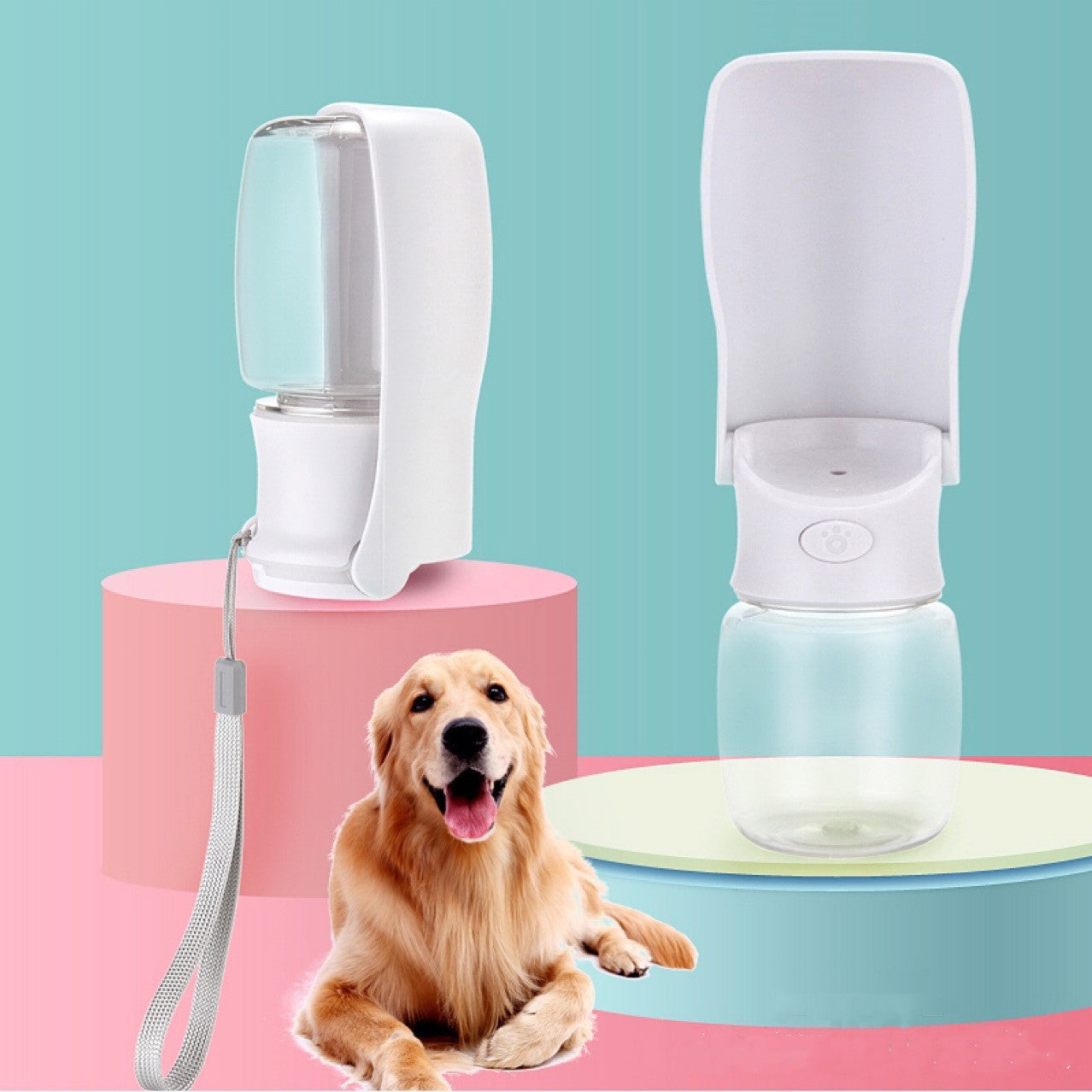 Klappbare Hundetrinkflasche