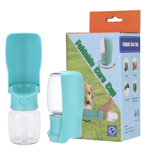 Klappbare Hundetrinkflasche